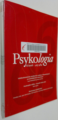 Psykologia 1,3,6/2006