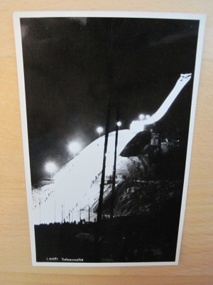 VANHA Postikortti Lahti 1950-l Alkup. Mallikappale