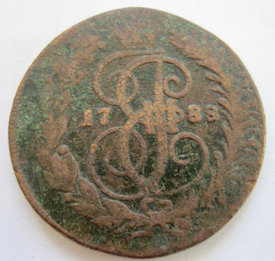 Venäjä 2 kop 1788