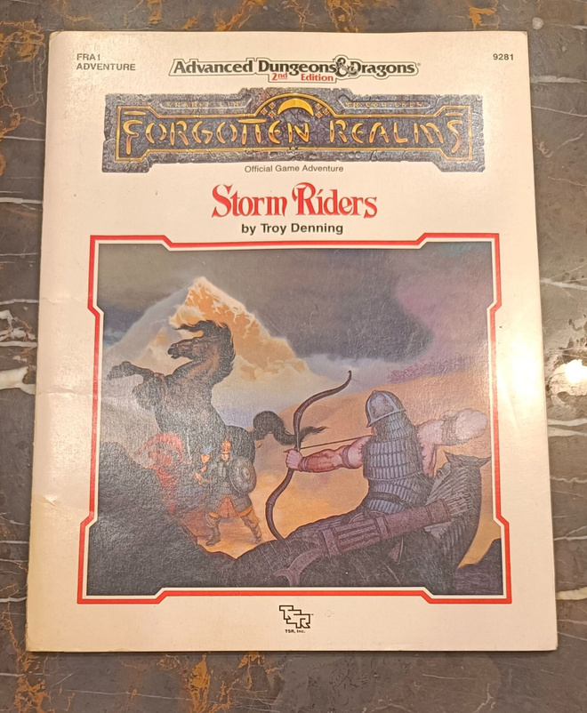 Advanced Dungeons & Dragons 2nd Edition – FRA1 Storm Riders