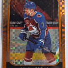 2021-22 O-Pee-Chee Platinum Orange Checkers 117 Devon Toews - pikkukuva 1