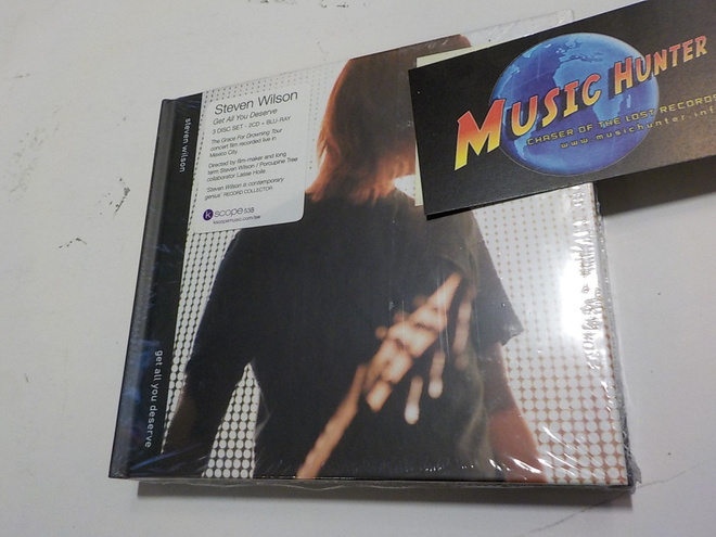 STEVEN WILSON - GET ALL YOU DESERVE UUSI 2CD+BLU-RAY