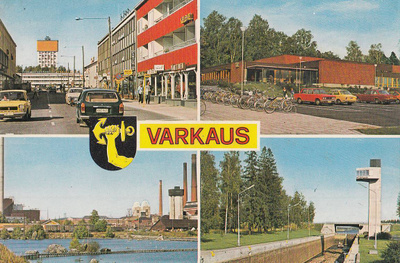 Varkaus, vaakuna sommitelma    p108