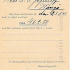 1909, Kortti Brändö ( Vaasa ) - Hanko - pikkukuva 2