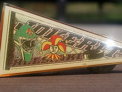 Jokerit Helsinki pinssi. Halkaisija - 48 mm.