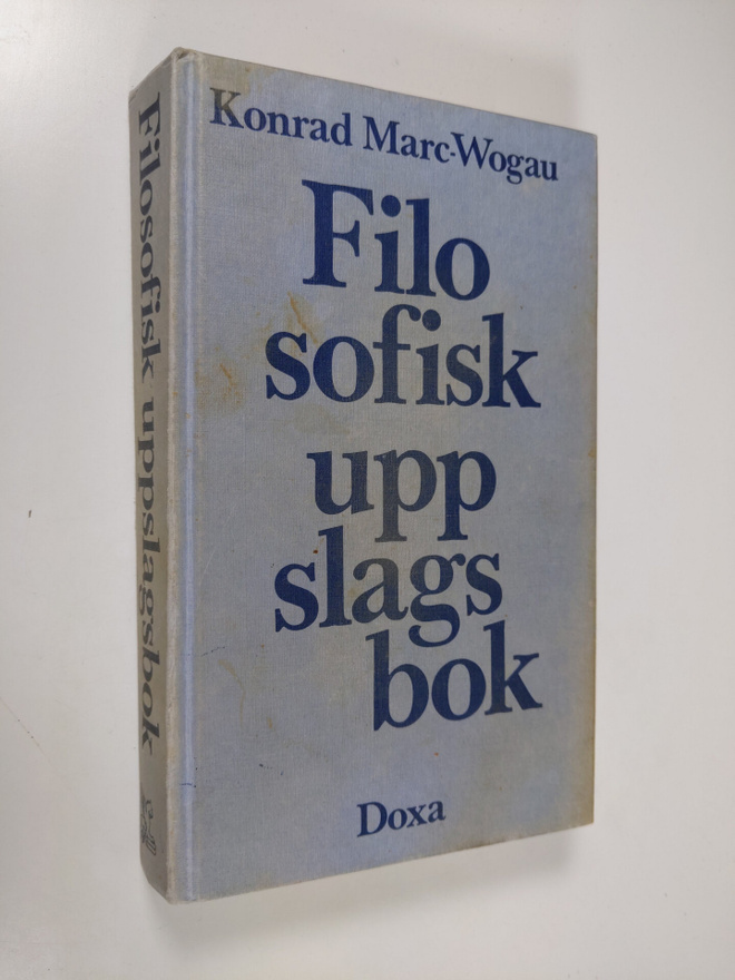 Konrad Marc-Wogau : Filosofisk uppslagsbok