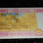 Congo Kongo 2000 francs 2002 P108T UNC - pikkukuva 2