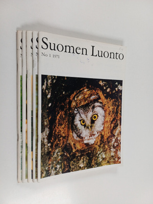 Suomen Luonto vuosikerta 1971 (n:o 1-6)