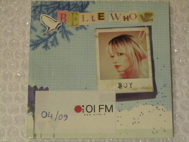 Belle Who • Boy PROMO CDr-Single