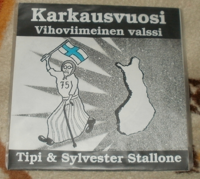 TIPI & SYLVESTER STALLONE ~ Karkausvuosi ~ 7" single
