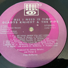 Gladys Knight And The Pips - All I Need Is Time - pikkukuva 2