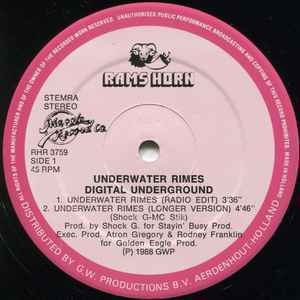 Digital Underground - Underwater Rimes / Your Life's A 12”