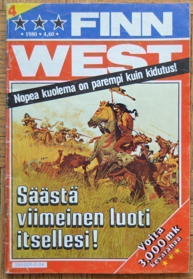 Finn West 4/1980 - Säästä viimeinen luoti itsellesi!