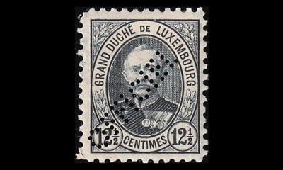 Luxemburg 67C * Virkamerkki läviste 12½ C (11) (1899)
