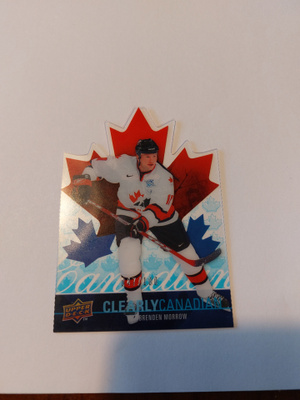 09-10 Upper Deck Clearly Canadian #CANBM Brenden Morrow /100