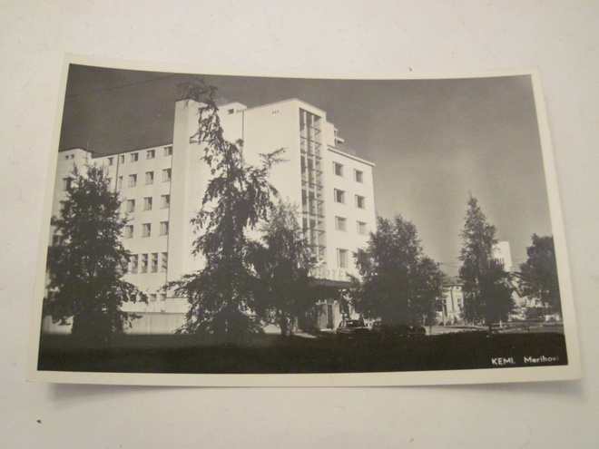 VANHA Postikortti Kemi 1950-l Alkup.Mallikappale
