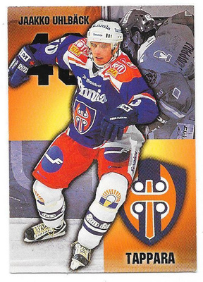 1999-00 CardSet #325 Jaakko Uhlbäck Tappara