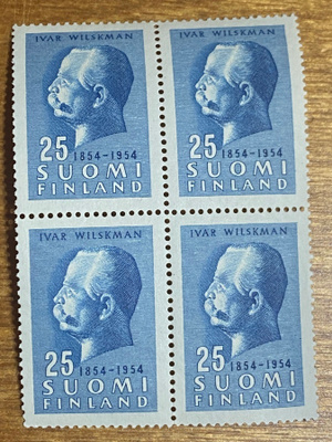 IVAR WILSKMANIN SYNTYMÄSTÄ 100 VUOTTA NELIÖ**