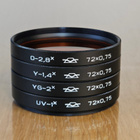 == KMZ Neuvostoliitto 72mm Suodinsarja (4 Suodatinta) - pikkukuva 2