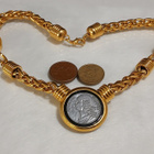 21k kullattu Kanadalainen kaulakoru Gold plated - pikkukuva 4