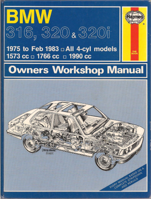 BMW 316, 320 & 329i 1975-1983 korjausopas