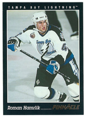 93-94 Pinnacle #34 Roman Hamrlik
