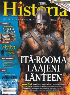 Tieteen Kuvalehti HISTORIA 10/2014 Itä-Rooma laajeni länteen