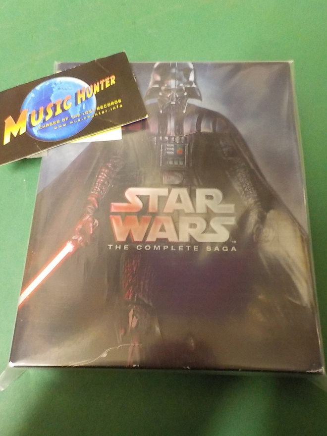 STAR WARS - THE COMPLETE SAGA  9x BLU-RAY BOKSI (W)
