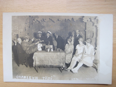 VANHA Postikortti Imatra? Iisalmi? Teatteri 1920-luku
