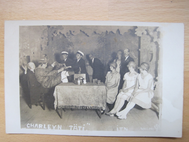 VANHA Postikortti Imatra? Iisalmi? Teatteri 1920-luku