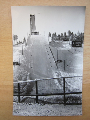 VANHA Postikortti Lahti 1950-l Alkup. Mallikappale
