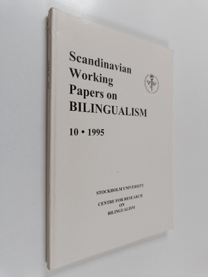 Scandinavian working papers on bilingualism 10