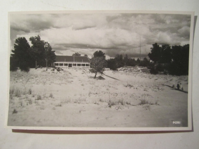 VANHA Postikortti Pori 1950-l Alkup.Mallikappale