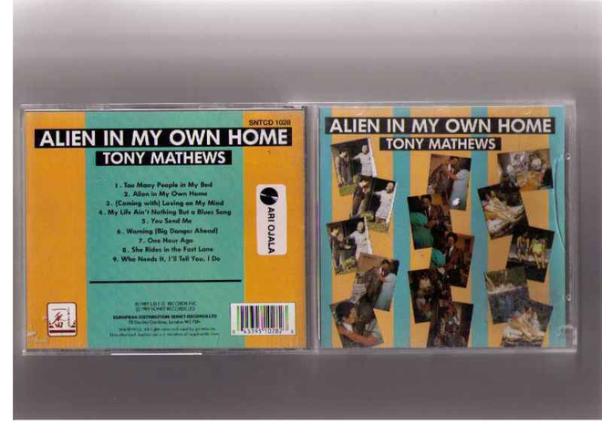 Tony Mathews - Alien in My Own Home