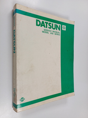 Datsun : service manual model A10 series