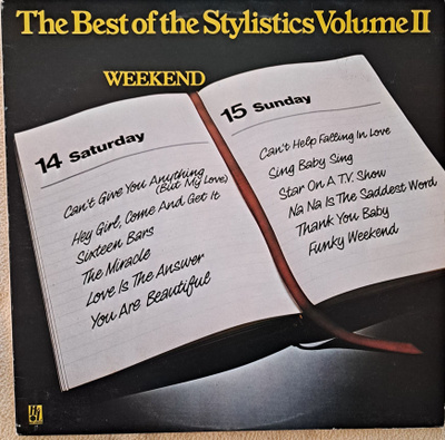 THE STYLISTICS : BEST OF STYLISTICS - VOL. 2 LP