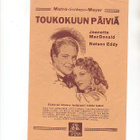 Elokuva, ohjelmat, 4 kpl., 1936 ja 1940 lukua. - pikkukuva 1