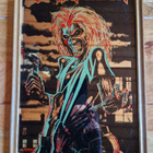 Iron Maiden vintage peilitaulu 1980-luvulta. 33×22cm - pikkukuva 3