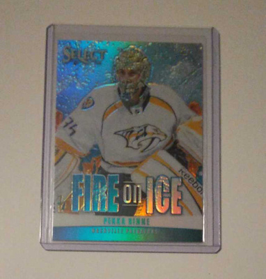 13-14 Select Fire on Ice Pekka Rinne (blue) /25 