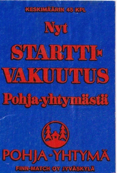 Pohja - Yhtymä, Starttivakuutus  , 5/12