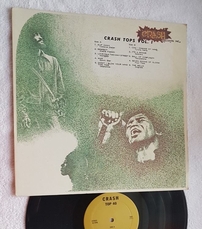 Various – Crash Tops Vol. I (Soul) LP US 1972