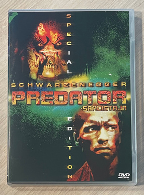 PREDATOR - saalistaja (1987) Arnold Schwarzenegger (2DVD)