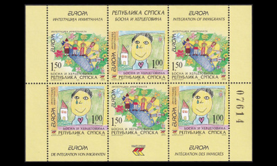 Serbia: Bosnia-Herzegovina 366-7hb ** Europa integraatio vih