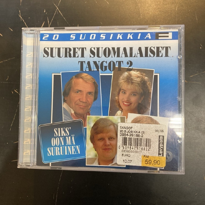 V/A - 20 suosikkia (Suuret suomalaiset tangot 2) CD