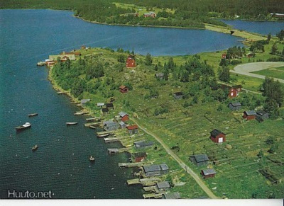Kaskinen, ilmakuva silta väri p107