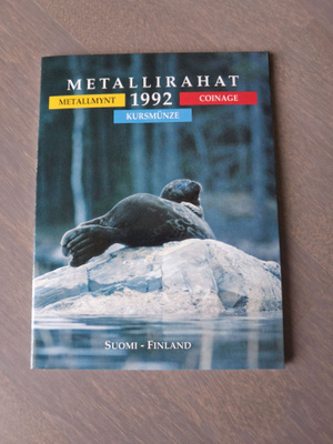 Suomi 1992 rahasarja BU norppa 10p - 5mk