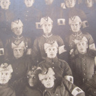 VANHA ISO Valokuva Sotilaat Upseerit Lahti 1920-l - pikkukuva 2