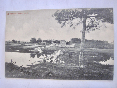 VANHA Postikortti Rantsila Siikalatva? 1900-l