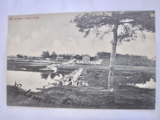 VANHA Postikortti Rantsila Siikalatva? 1900-l