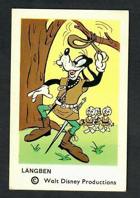 Keräilykuva - Disney - Långben - Hessu Hopo